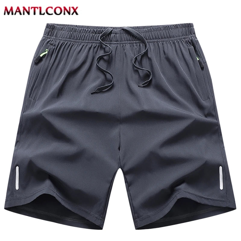 Zomer herenshorts Coole sportkleding Hardloopsportshorts Casual broeken Gym Fitness Training Jogging Korte broeken Heren Zwart Grijs