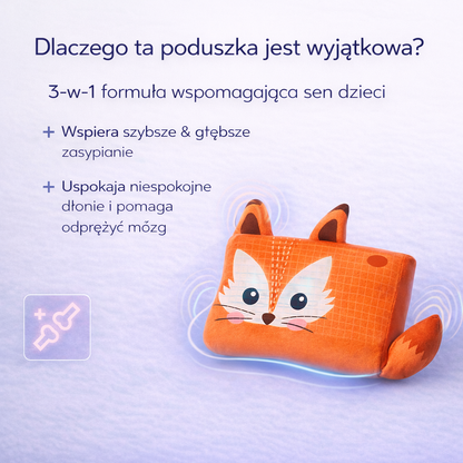 Poduszka dla dzieci dla lepszego snu nocnego