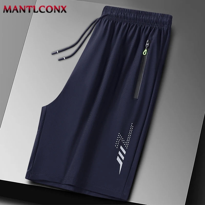 Zomer herenshorts Coole sportkleding Hardloopsportshorts Casual broeken Gym Fitness Training Jogging Korte broeken Heren Zwart Grijs
