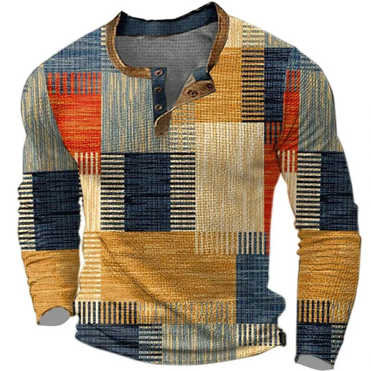 BEECK™ | FARBENFROHES HERREN-LANGARMSHIRT