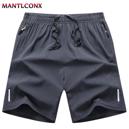 Zomer herenshorts Coole sportkleding Hardloopsportshorts Casual broeken Gym Fitness Training Jogging Korte broeken Heren Zwart Grijs
