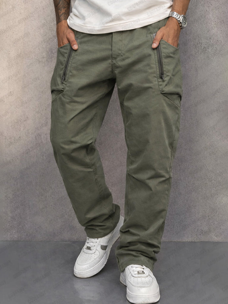 Van Delft Mode® | Comfortabele katoenen cargobroek