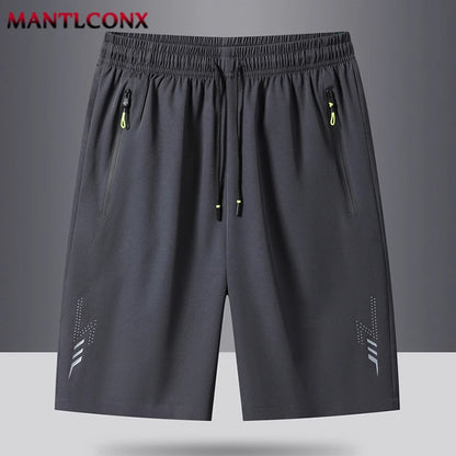 Zomer herenshorts Coole sportkleding Hardloopsportshorts Casual broeken Gym Fitness Training Jogging Korte broeken Heren Zwart Grijs