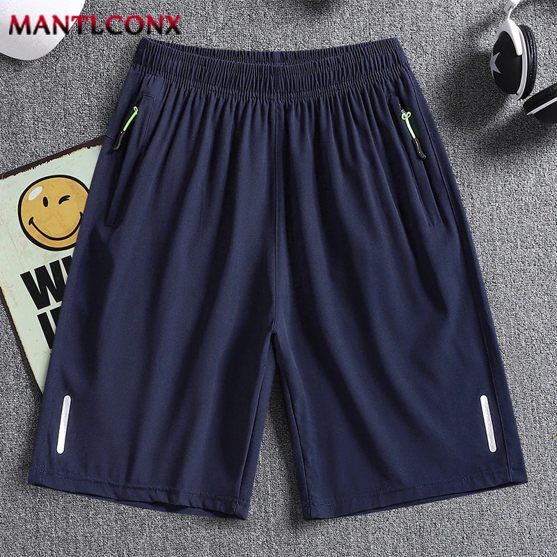 Zomer herenshorts Coole sportkleding Hardloopsportshorts Casual broeken Gym Fitness Training Jogging Korte broeken Heren Zwart Grijs