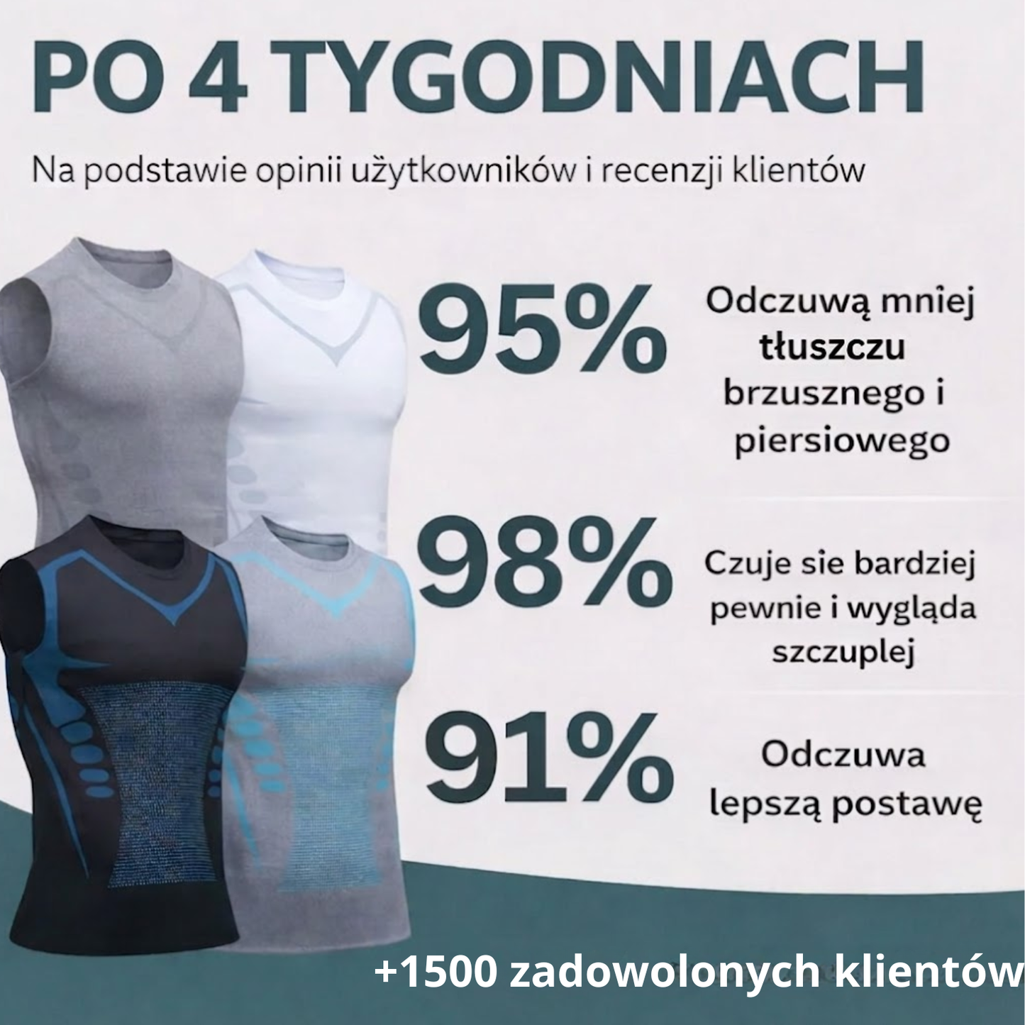 Koszulka fitness ProForm - Pożegnaj złą postawę i niechciany tłuszcz
