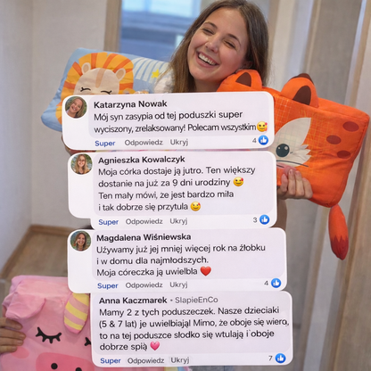 Poduszka dla dzieci dla lepszego snu nocnego